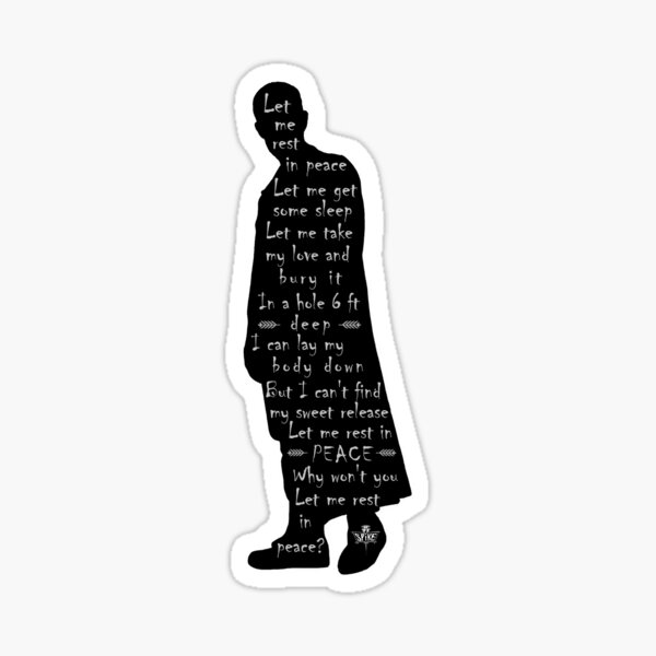 Spike - Rest In Peace Sticker