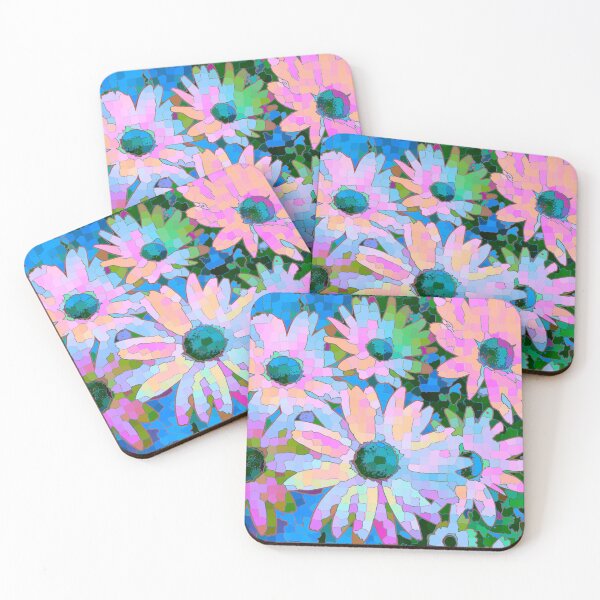 Item preview, Bright and Crazy Daisies 2 designed and sold by KeksWorkroom.