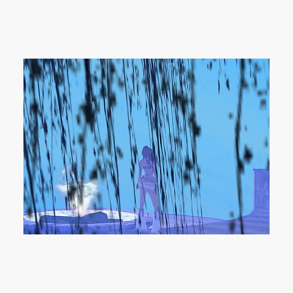 Warrior in the mist Photographic Print