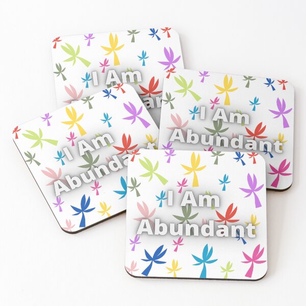 Item preview, I Am Abundant  designed and sold by BasmalaSubhani.
