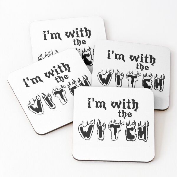 Item preview, I'm With The Witch designed and sold by MrJArts.