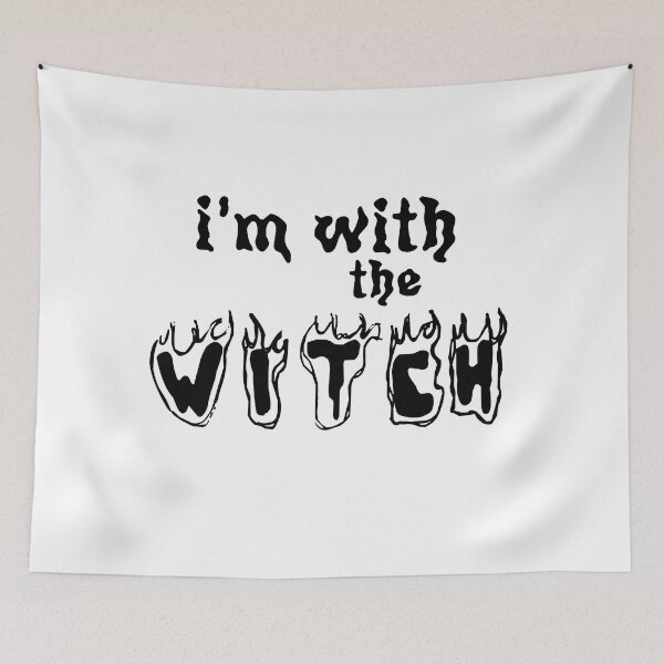 Item preview, I'm With The Witch designed and sold by MrJArts.