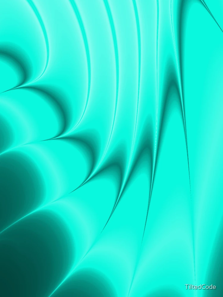 Thumbnail 5 of 5, iPhone Case, Turquoise Splash designed and sold by TiltedCode.