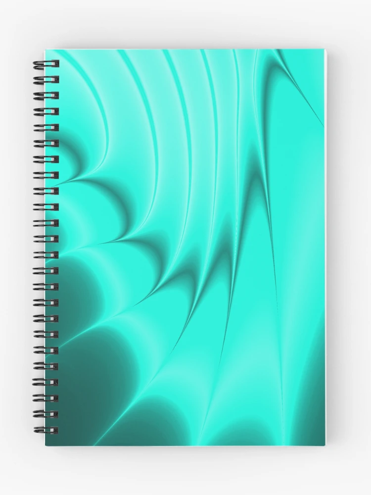 Thumbnail 1 of 3, Journal, Turquoise Splash designed and sold by TiltedCode.