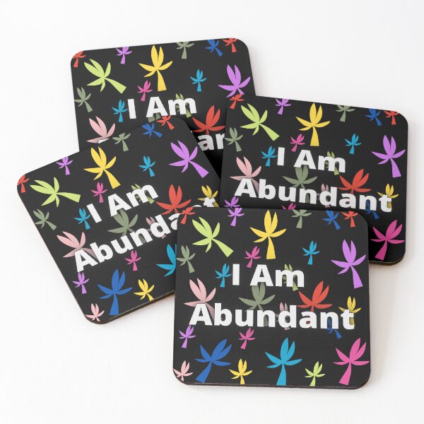 Item preview, I Am Abundant  designed and sold by BasmalaSubhani.