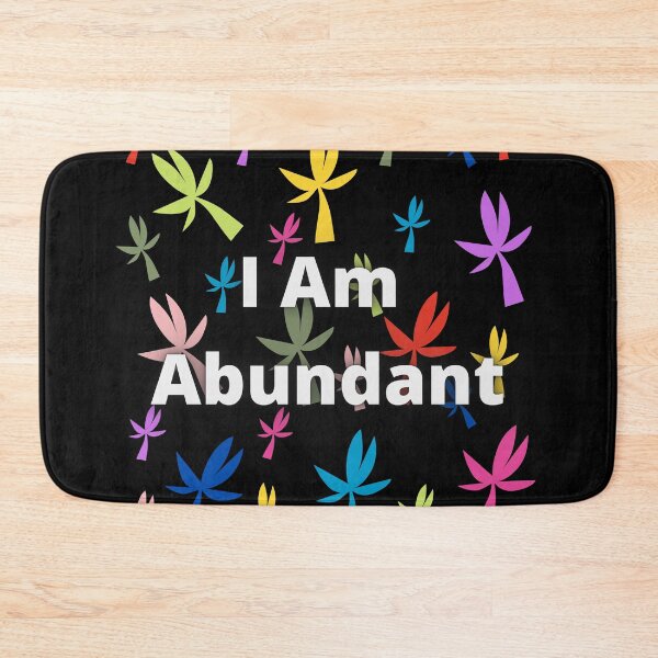 Item preview, I Am Abundant  designed and sold by BasmalaSubhani.