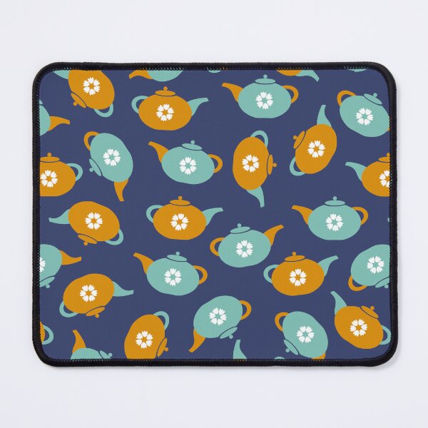 Item preview, Vintage Teapots on Navy designed and sold by anzelas.