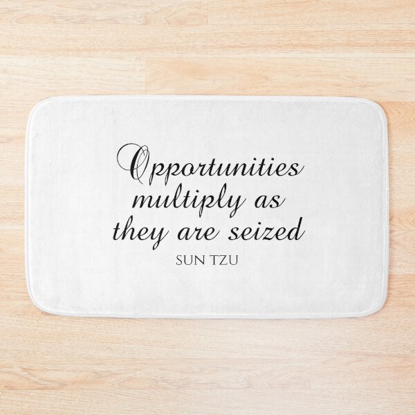 Item preview, Opportunities Multiply As They Are Seized - Sun Tzu Quotes designed and sold by PhiloJourney.