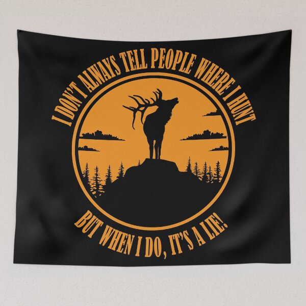 Item preview, The Hunter The Liar designed and sold by Warrior Veteran Clothing.