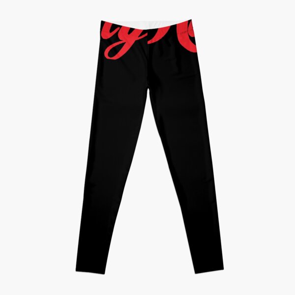 Red Lala Leggings with pockets
