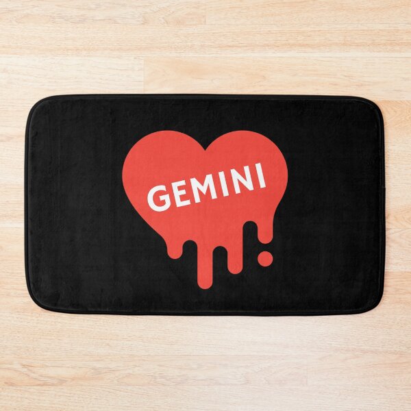 Item preview, Gemini Bleeding Red Heart designed and sold by Hellofriendco.