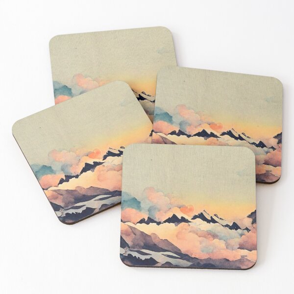 Item preview, Mountains among the clouds designed and sold by LordHelmets.