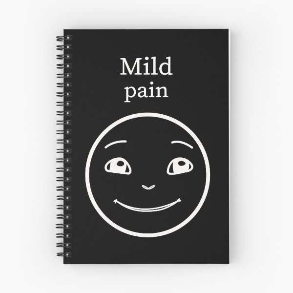 Item preview, Mild Pain - White - on Black designed and sold by Rzera-.