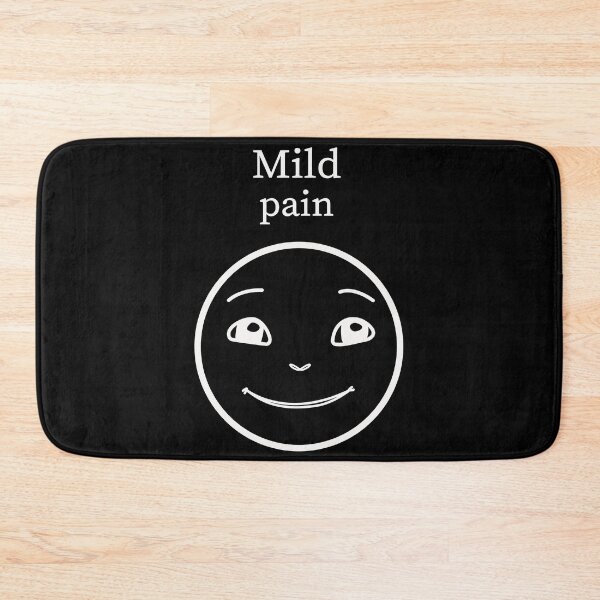 Item preview, Mild Pain - White - on Black designed and sold by Rzera-.