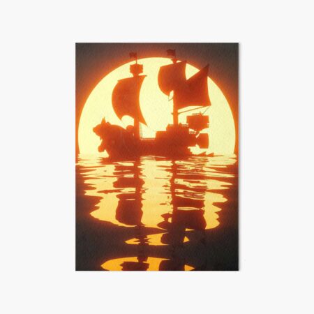 The Thousand Sunny. Art Board Print for Sale by TheOPStore