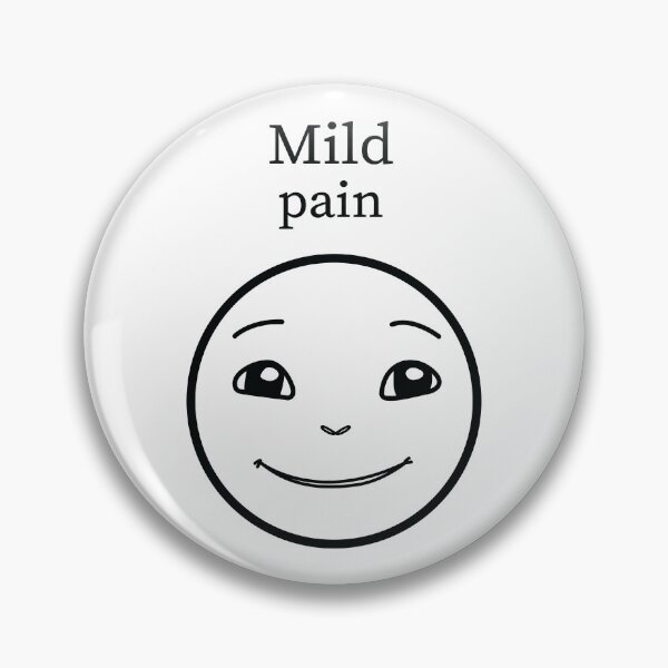 Item preview, Mild Pain - Black - on White designed and sold by Rzera-.