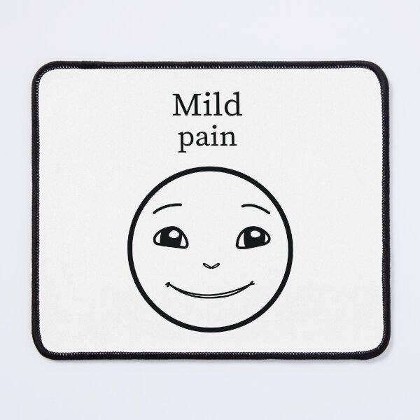 Item preview, Mild Pain - Black - on White designed and sold by Rzera-.