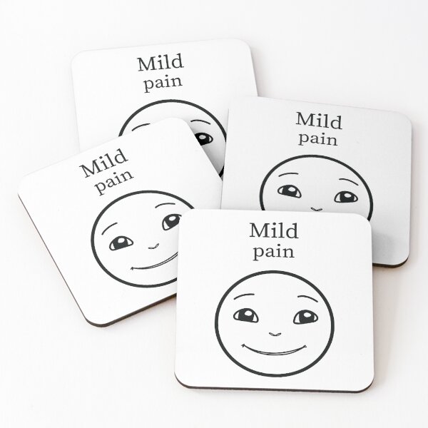 Item preview, Mild Pain - Black - on White designed and sold by Rzera-.