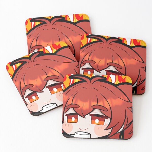 Item preview, Genshin Impact Diluc "This Is Fine" designed and sold by olavishstudio.