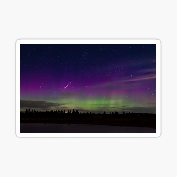 "Northern lights " Sticker for Sale by NovaLight Redbubble