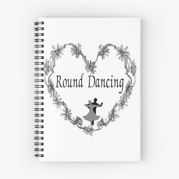 Item preview, Round Dancing Flower Heart designed and sold by Square Dancing Gifts & Merchandise.