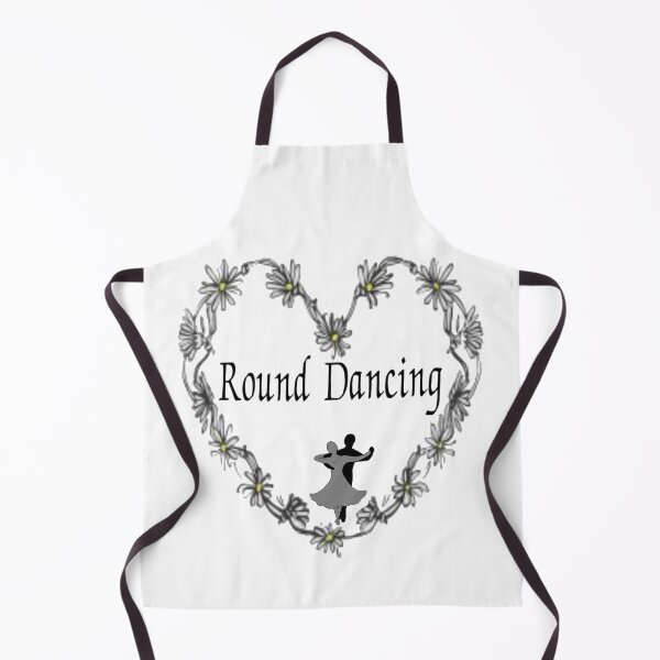 Item preview, Round Dancing Flower Heart designed and sold by Square Dancing Gifts & Merchandise.