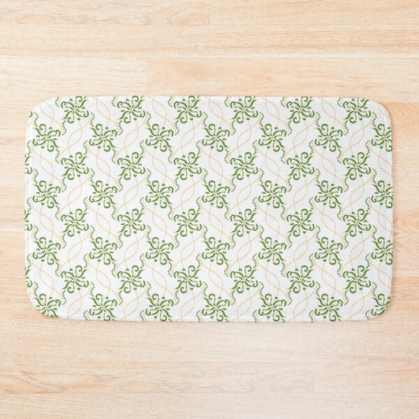 Item preview, Modern dot OrangeGreen Tile Illustrate designed and sold by AlexisEZ.