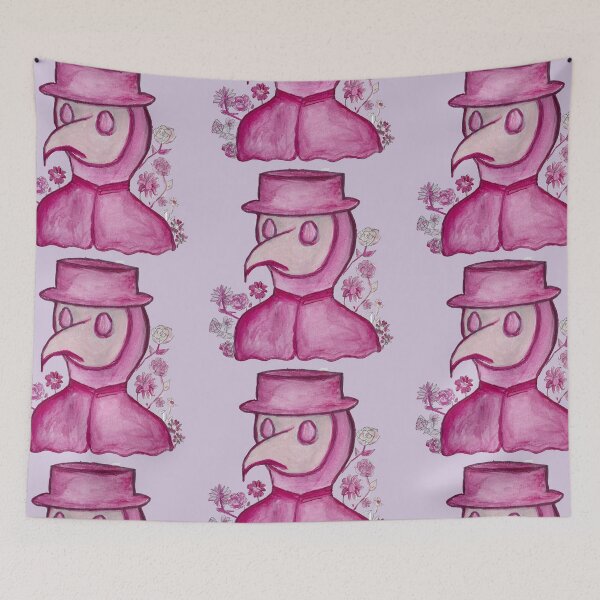 Item preview, Pink Plague Doctor designed and sold by BleedStainArt.