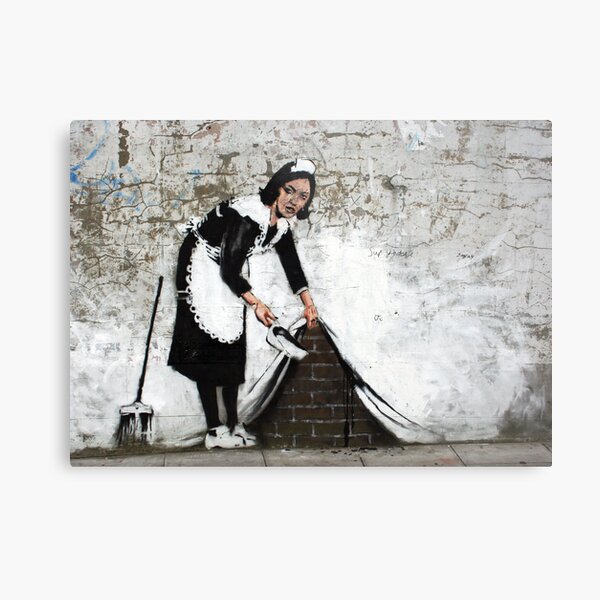 sweep it under the carpet Metal Print