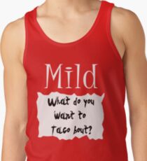 Mildes Soße-Paket-Taco-Liebhaber-einfaches Halloween-Kostüm-Ideen-Design Tank Top