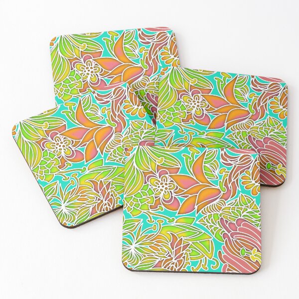 Item preview, Go Bananas in Paradise - white outline versiom designed and sold by Suziness Designs.