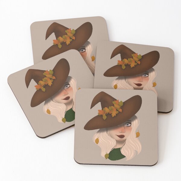 Item preview, autumn witch designed and sold by Faded Reflections Studio.
