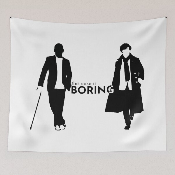 Item preview, House MD and Sherlock Holmes designed and sold by DenizGraph.