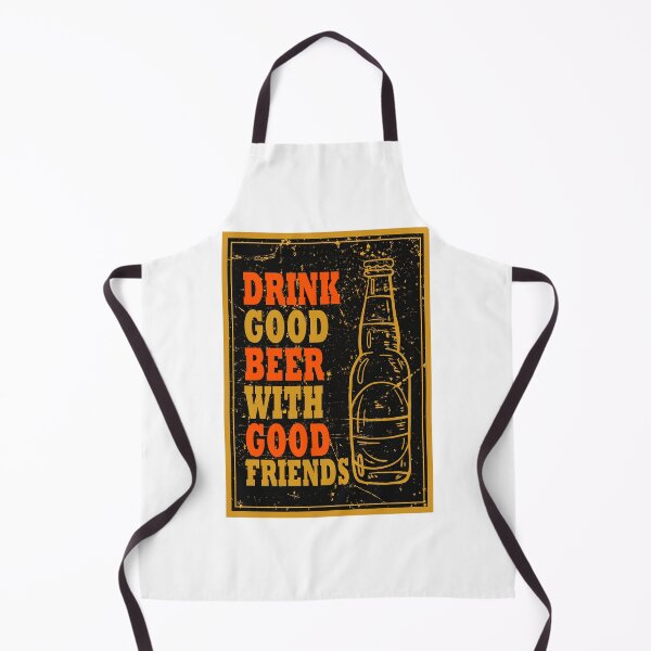 Item preview, good beer with good friends designed and sold by Cartoonivacloth.