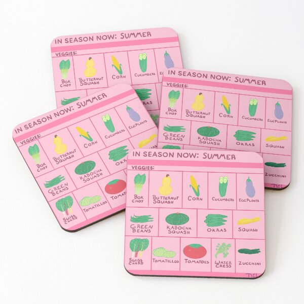 Item preview, Vegetables that are in season Summer designed and sold by Drizzleonrice.