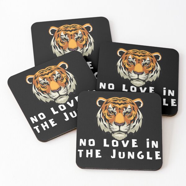 Item preview, Tiger No Love in the Jungle designed and sold by Yiorgos Designs.