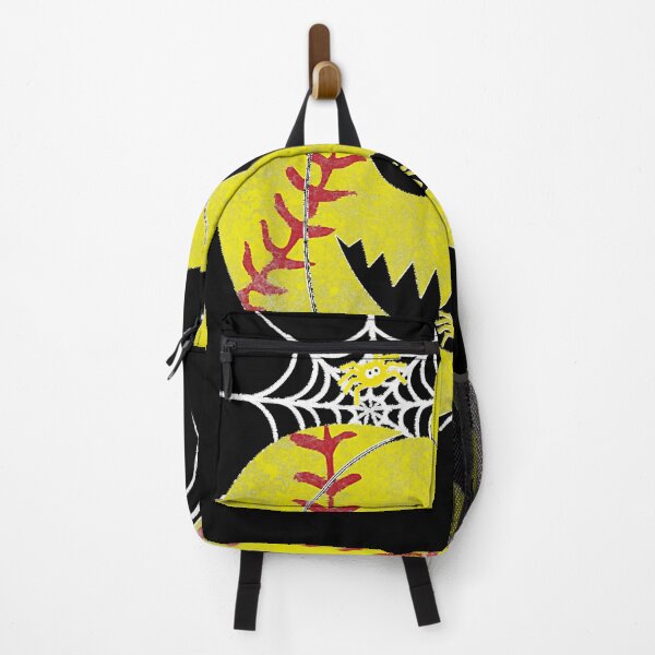 Item preview, Funny Halloween Softball Player Scary Pumpkin Spider Girls Classic designed and sold by Ralphhoades.