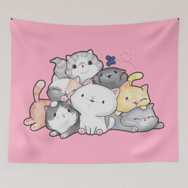 Item preview, Pile of Kittehs designed and sold by LyddieDoodles.
