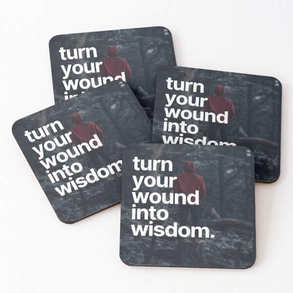 Item preview, turn your wound into wisdom designed and sold by saskadventurer.