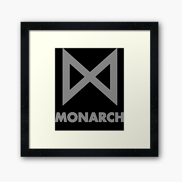 kansas city monarchs negro league retro logo spencer mckain transparent  Poster for Sale by guetocerahm