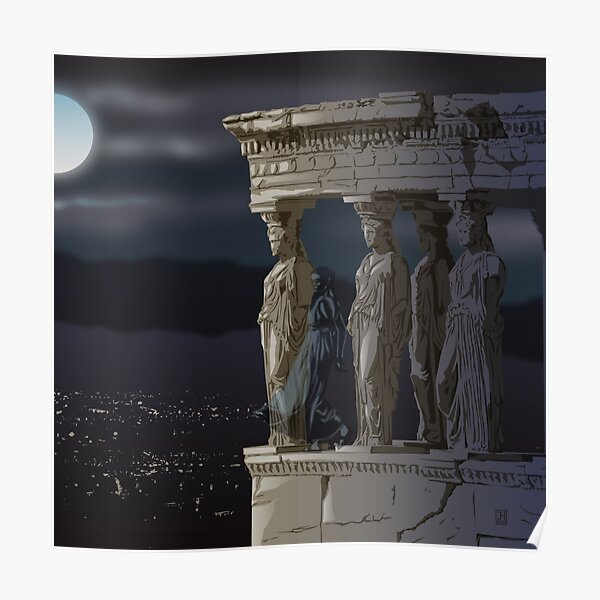 Among The Caryatids Poster