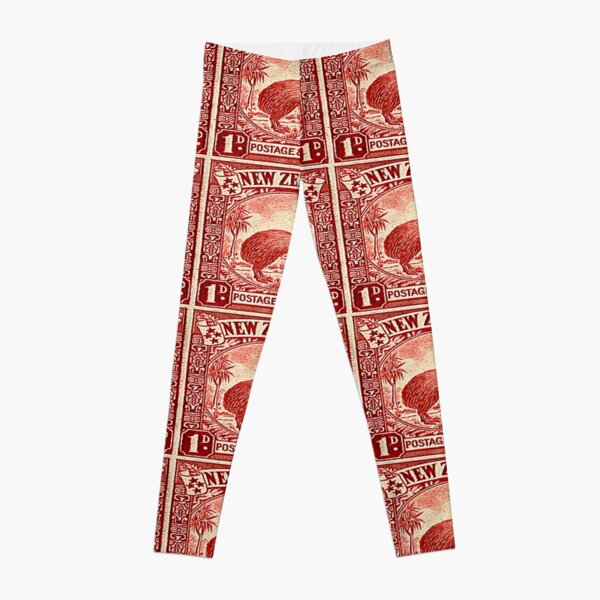 Red Lala Leggings with pockets