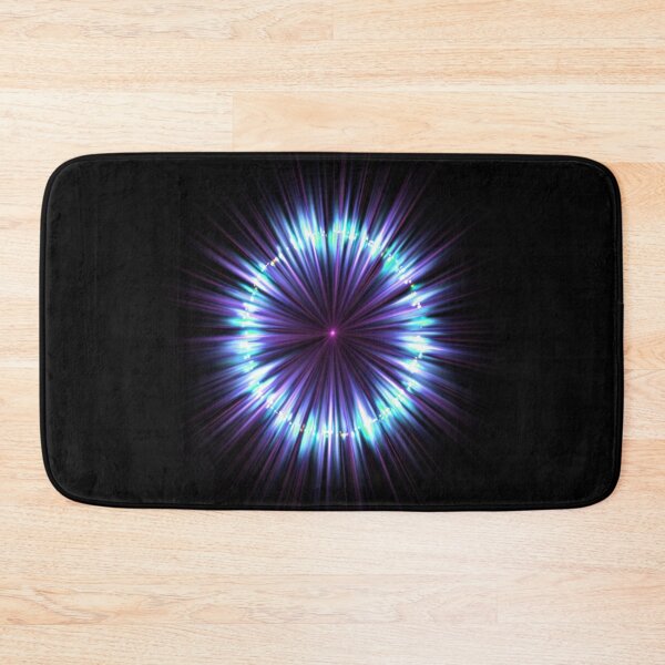 Item preview, round blue and purple optical illusion designed and sold by tajupabstb.