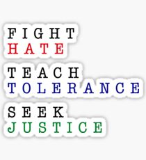 SEEK JUSTICE Sticker