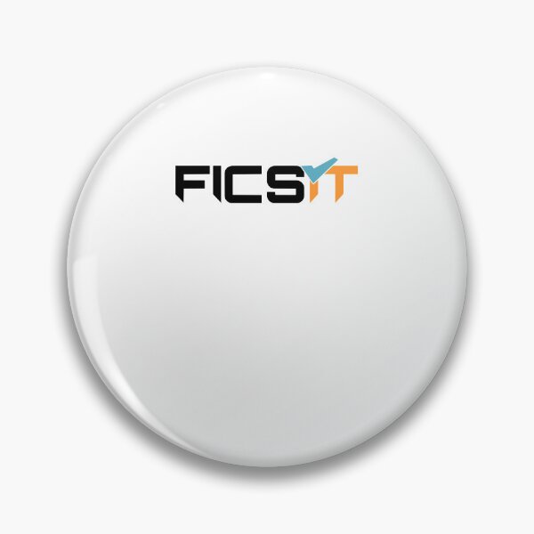 Item preview, FICSIT Satisfactory Logo designed and sold by CynthiaAguilar.