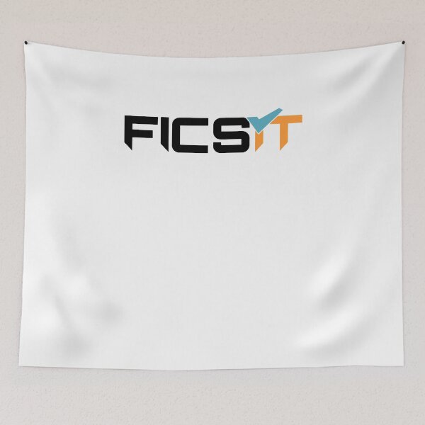Item preview, FICSIT Satisfactory Logo designed and sold by CynthiaAguilar.