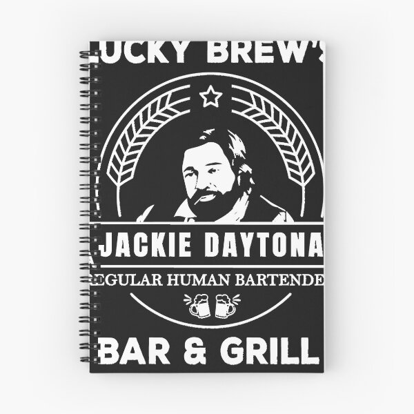 Item preview, Lucky Brew Jackie Daytona Regular Human Bartender Bar and Grill T-shirt Essential T-Shirt designed and sold by MADDISOKISH.