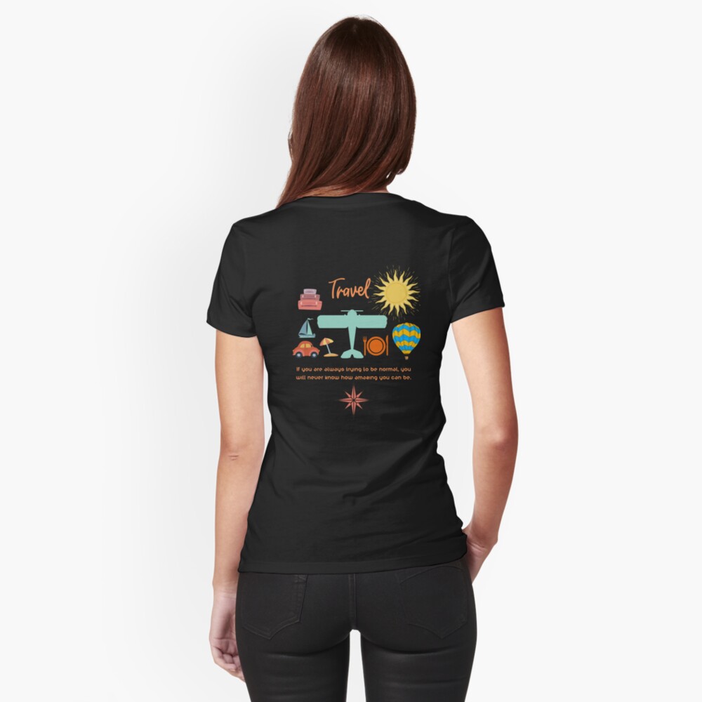Item preview, Fitted T-Shirt designed and sold by zubiaqureshi.