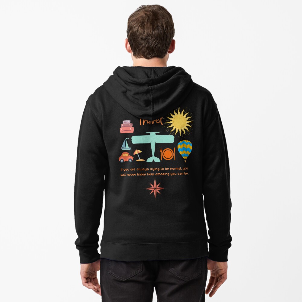 Item preview, Zipped Hoodie designed and sold by zubiaqureshi.