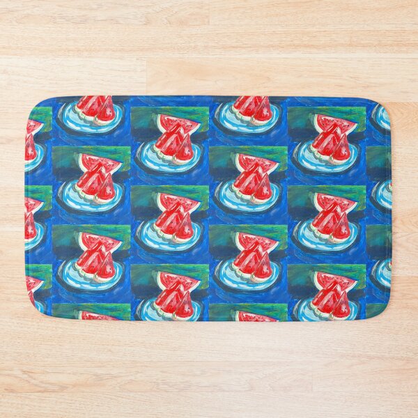 Item preview, Juicy watermelons gouache painting  designed and sold by altairaleon.